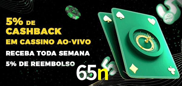 Promoções do cassino ao Vivo 65n
